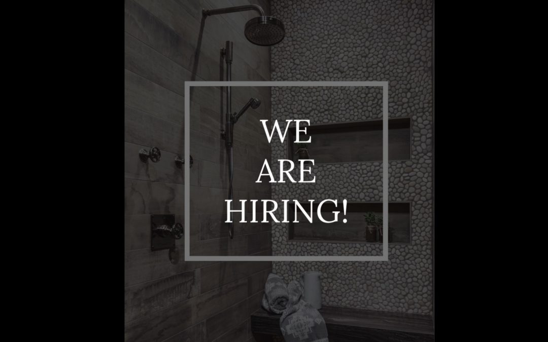 We Are Hiring!
